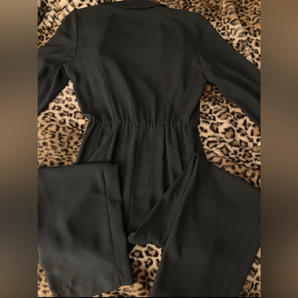 RARE Vintage LIZ CLAIBORNE PETITE jumpsuit- 4 - Picture 6 of 9